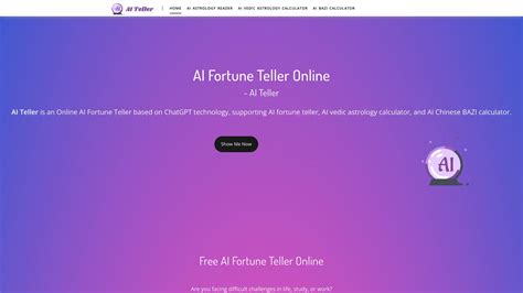 針線算命|AI Teller：免費在線 AI 算命服務 